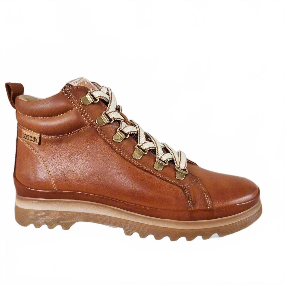 NEW PIKOLINOS women's vigo boots in brandy
